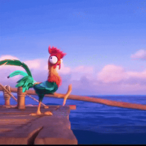 Katzlei fall drop moana vaiana GIF