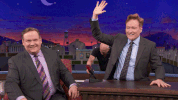 andy richter hello GIF by Team Coco