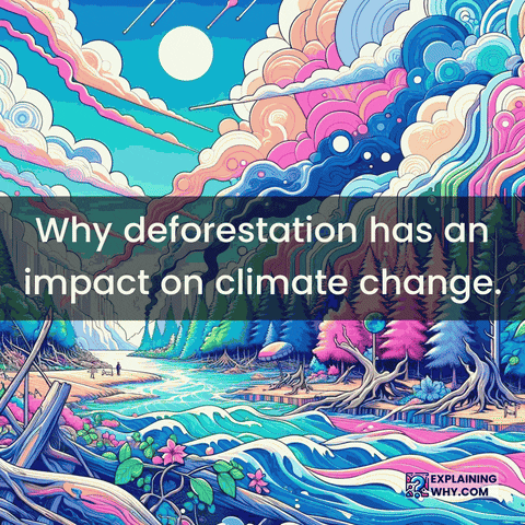 Climate Change Deforestation GIF by ExplainingWhy.com