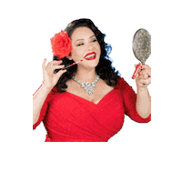 Red Rose Ana Sticker by CMSOps