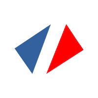 staubmotoculture logo rouge bleu jardin Sticker