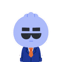 Boss Shining Sticker by Kwantel