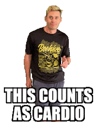 Cardio Sticker by Beehive Sports