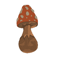 Niccoledodals mushroom cottagecore niccoledodals Sticker