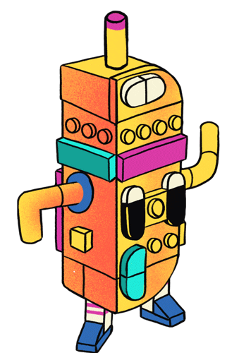 Happy Banana Sticker by LEGO