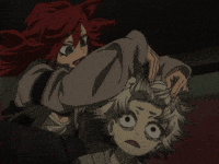 Shocked Hair GIF