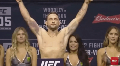 weigh in ufc 205 GIF