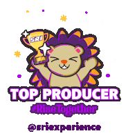 Top Producer Rise Together Sticker by SRI_Experience