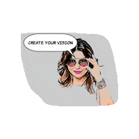 Fashion Vision Sticker by Angelica Pagnelli