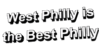 west Philly is the Best Philly Sticker by AnimatedText
