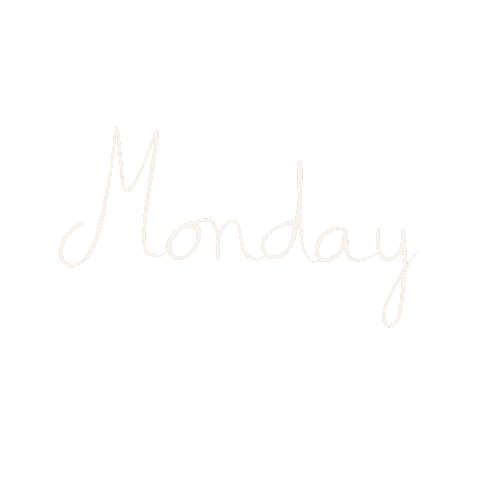 Monday Lundi Sticker