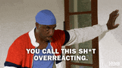 Overreacting Episode 2 GIF by Curb Your Enthusiasm