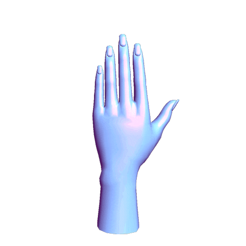 hand leamc Sticker by ALIEN.M00D