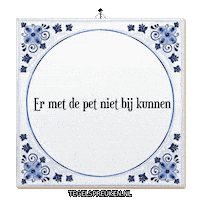 Humor Frustratie Sticker by Tegelspreuken.nl