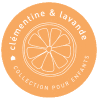 Kids Orange Sticker by La Maison Lavande