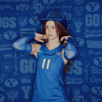 Gocougs Ncaavolleyball GIF by BYU Cougars