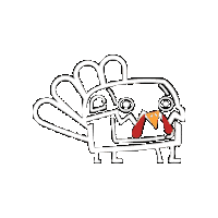 Thankssgiving Sticker by LudicArts