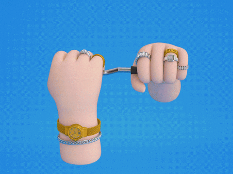 3D Hands GIF by Bate