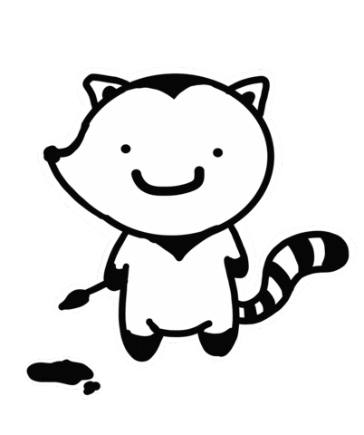 Levladesu giphyupload raccoon stas енот Sticker