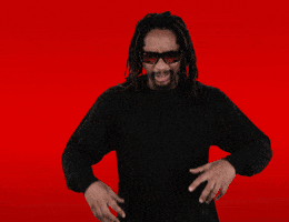 Celebrity gif. Lil Jon throws his head back and yells the words that appear in bold. Text, "OK!"