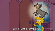 Lisa Simpson Thanks Dear GIF by The Simpsons
