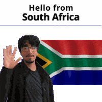 South Africa Za Sticker
