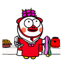 Ceremony Haunting Sticker by kwaesam