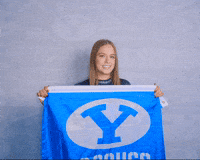 Gymnastics Ava GIF by BYU Cougars