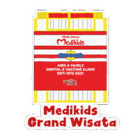 Kids Tooth Sticker by MHDC Clinic Group