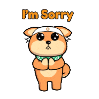 Sorry Sticker by SOCIAL DOG