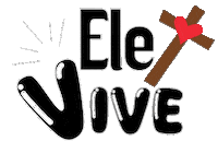 Ele Vive Text Sticker