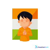 Independence Day India Sticker by Creative Hatti