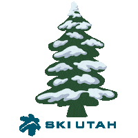 SkiUtah snowman utah yeti salt lake city Sticker