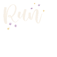 Run Run Run Sticker