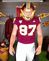 Cmu Spillers GIF by Central Michigan Football