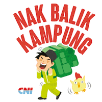 Happy Hari Raya Sticker by CNI