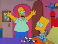 Season 3 Hug GIF by The Simpsons