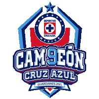 Maquina Celeste Cruz Azul Sticker by Jim Jams