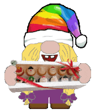Christmas Gnome Sticker