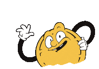 Waffle Sticker by Vxmadsen