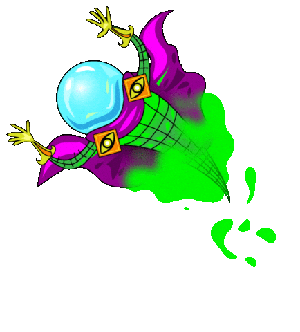 Quentin Beck Smoke Sticker by Pingolito