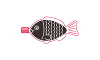 card game fish Sticker by Ginger Fox