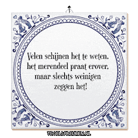 Humor Wijsheid Sticker by Tegelspreuken.nl