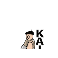 Txikito hola euskadi txikito kaixo Sticker