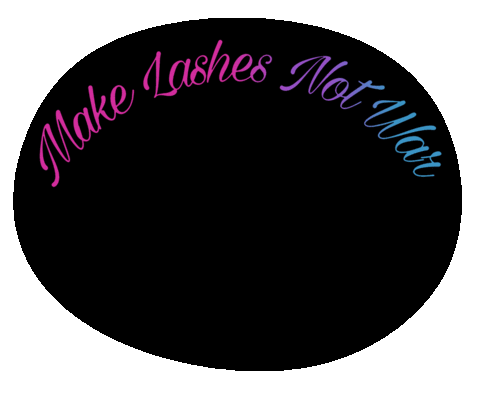 UnitedLashArmy giphyupload black circle lashes Sticker
