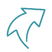 Party Arrow Sticker