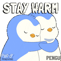 Freezing Take Care Sticker by Pudgy Penguins