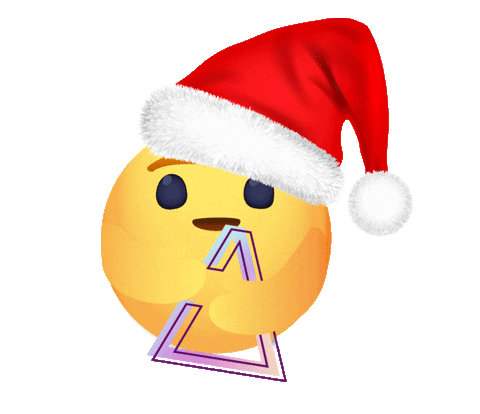 Christmas Emoji Sticker by Iridescence Marketing Agency