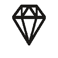 Anna Sui Diamond Sticker by Cranbrook Art Museum