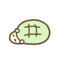 Turtle Sleepin Sticker